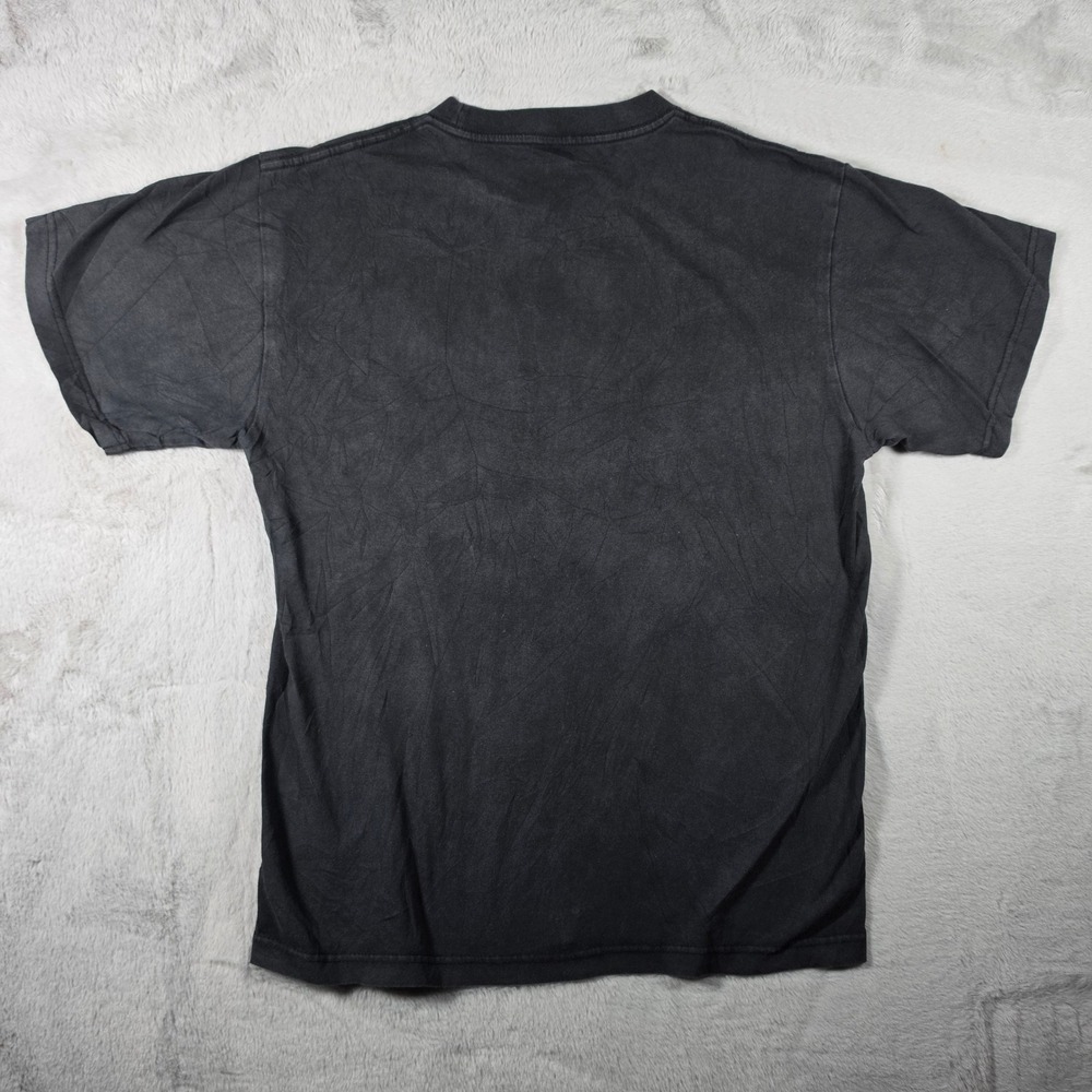 Mishi I Heart LA Graphic T-Shirt Mens‎ Medium Black Red Heart Souvenir Tee - Picture 3 of 6